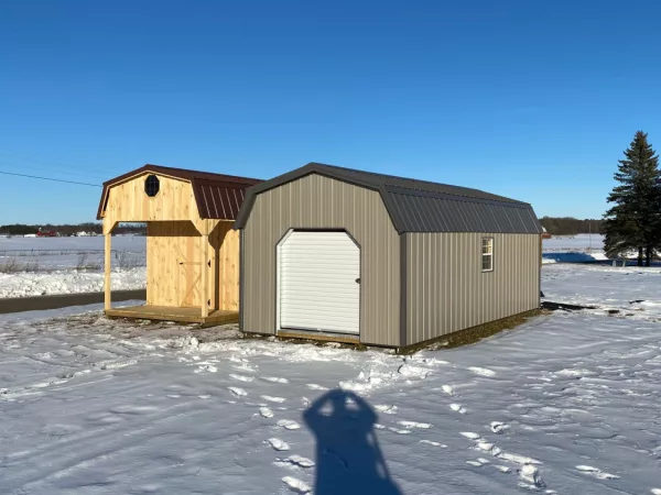 We have storage sheds for sale near Bay City MI.
